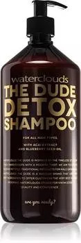 Waterclouds The Dude Detox Shampoo Детоксицирующий шампунь для ежедневного использования TU прозрачный