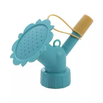 Waterers Plastic Head Office Watering Shower Sprinkler Garden Tool Cans синий