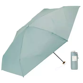 Waterfront Folding Umbrella Umbulatio Series Shut Pocket Mini Lake Blue 50cm Anyone can fold it neatly in no time Shape memory function Close Assist озеро синий