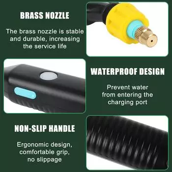 Watering Can Agricultural Equipment USB Rechargeable 5L Electric Sprayer Garden Plant Mister With Spray Gun Automatic