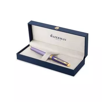 WATERMAN перьевая ручка Waterman F fine print metropolitan essential purple gt 2180127 двойного назначения Официально импортируемый продукт
