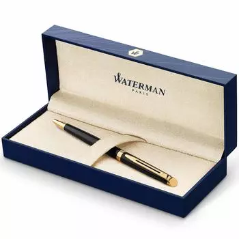 Waterman Waterman Official Metropolitan Шариковая ручка Luxury Brand Gift Essential Black GT S0920660 На масляной основе