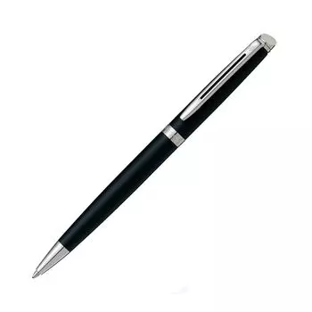 Waterman Waterman Official Metropolitan Шариковая ручка Luxury Brand Gift Essential Matte Black CT S0920860 На масляной основе