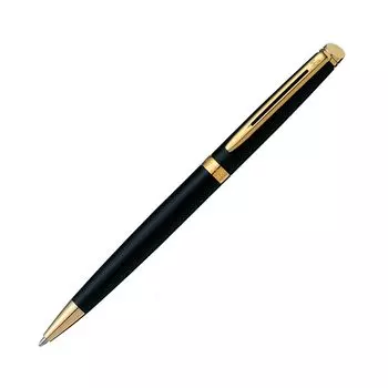 Waterman Waterman Official Metropolitan Шариковая ручка Luxury Brand Gift Essential Matte Black GT S0920760 На масляной основе