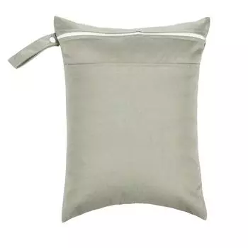 Waterproof 30x40 Double Zipper Mummy Bag with Wet-Dry Separation 30*40cm double pocket