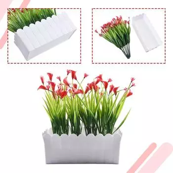 Уход за искусственными растениями в горшках. Легко привнесите природу в дом жёлтый