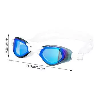 Waterproof Anti Fog Swimming Goggles Adjustable Eyewear Swimming Glasses Electroplating Anti-fog Dive Masks Goggles For Adult