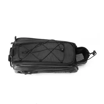 Waterproof Bike Hard Shell Bag Bicycle Rear Rack Pack Bag Pannier Large Capacity