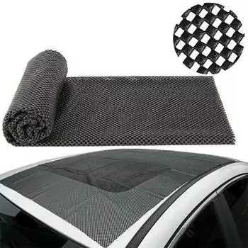Waterproof Car Roof Mat Durable Cargo Mat Non Slip Protect Car Roof Pad Car чёрный