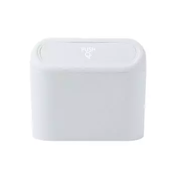 Waterproof Car Trash Bin Leak Resistant Car Wastebasket Portable Vehicle Dust Case Pressing Type