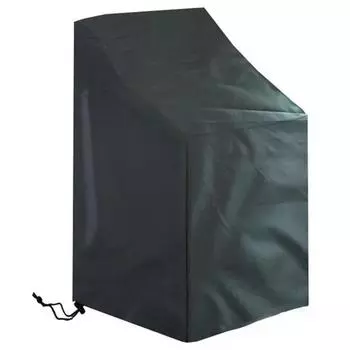 Waterproof Chair Rain Cover Antifouling Furniture Protector Stacked Chair Dust Cover Garden 68x68x72cm