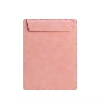 Waterproof Document File Multifunctional Signature Clamp A4 Leather Magnetic Buckle Folder Office 02