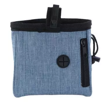 Waterproof Dog Training Waist Bag Adjustable Dog Snack Reward Bag Pet Food Treat Bag Hiking