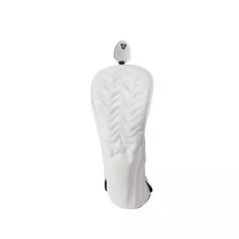 Waterproof Golf Headcover PU Leather Golf Club Protector Golf Wood Cover Outdoor Sports Hybrid white