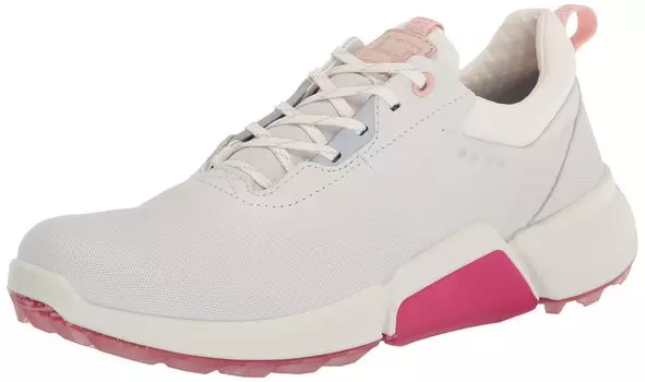 Waterproof Golf Shoes Biom H4 White cm 3E [Echo] Women s Lace-Up 25.0 белый