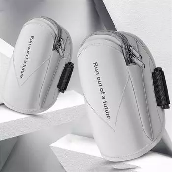 Waterproof Gym Running Phone Arm Pouch Running Armband Bag Mobile Phone Case Arm Cell Phone Holder чёрный