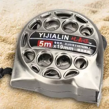 Waterproof Measuring Tape Hollow Steel Tape Measure Wear-Resistant Woodworking 3x16mm