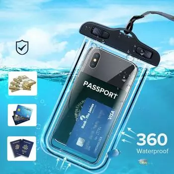 Waterproof Phone Case Swimming Water Proof Bag Universal Underwater Phone Protector Pouch PV PVC