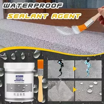 Waterproof Sealant Agent Long Lasting Super Strong Bonding Sealant Multifunction Invisible Repair Coating for Proof Window Wall