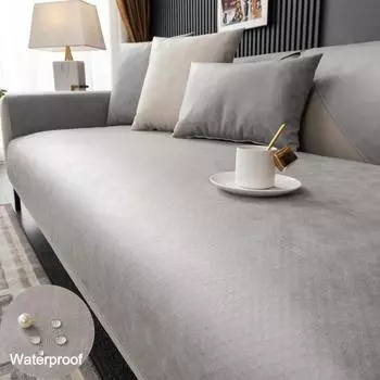 Водонепроницаемый коврик-полотенце для дивана, нескользящие чехлы для дивана L-образной формы для гостиной, защита от царапин, для кошек, собак, детей, накидки на диван, протектор 70x70 A