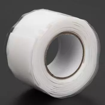 Waterproof Tape Strong Stickiness PVC PPR Pipes Repairing Supplies 1 Meter Length WhiteRedRed