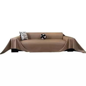 Waterproof Urine-proof Soft Cowhide Sofa Cover Cloth for All Seasons, New No-wash, Non-stick Wool Sofa Cover Cushion 130*180cm