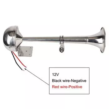 Waterproof With Wires and Relay Car Air Horn Set Electric Speaker Auto Trumpets Super Loud Ship Car Air Horn For Boat Truck SUV