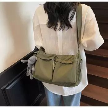 WaterResistant Large Capacity Bag Spacious Capacity Multi-pocket Tote Bag Travel