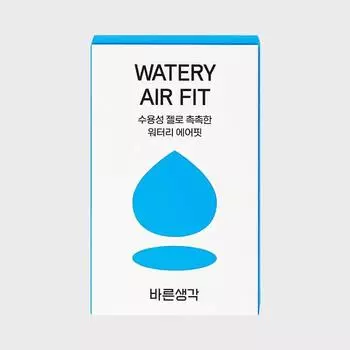 Watery Airfit 12P - Влажный водорастворимый гель ультратонкий презерватив