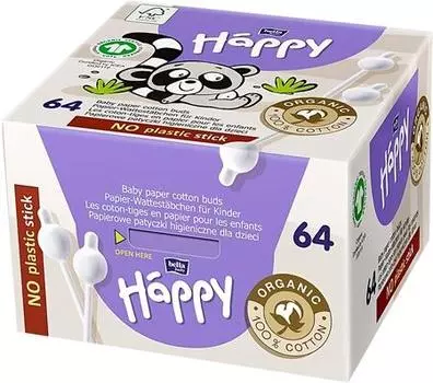 ватные палочки для детей TU прозрачный