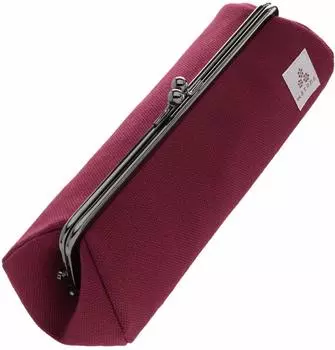 Watona Canvas Purse Pencil Case (Bordeaux)