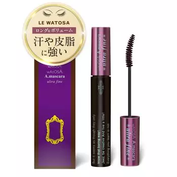 WATOSA A Тушь Ультратонкая 1803 Сладкий Шоколад Смывается горячей водой и не содержит. коричневый. вода, кудри, волокна.