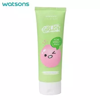 Watsons Love My Glow Girlish Acne Worry Free Пенка для лица 100 мл. 100 ml.