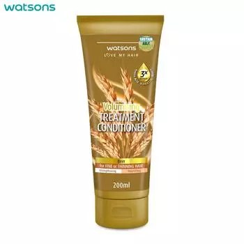 Watsons Love My Hair Treatment Кондиционер-пиво для тонких и редеющих волос, укрепление и питание, 200 мл. 200 ml.