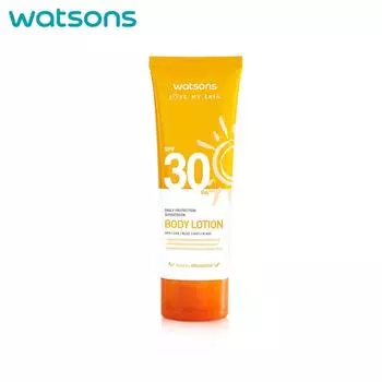 Watsons Love My Skin Daily Protection Солнцезащитный лосьон для тела SPF30 PA++++, UVA/UVB/Blue Light/IR Ray, 100 мл. 100 ml.