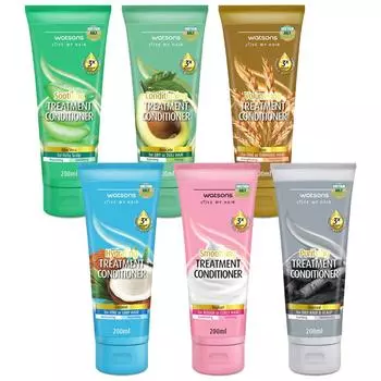 Watsons Treatment Conditioner Алоэ Вера/Авокадо/Пиво/Древесный Уголь/Кокос/Йогурт 200 мл - Уход за волосами Aloe Vera