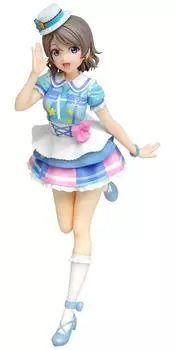 Wave Dream Tech Love You Watanabe Is Your Heart Scale PVC Painted Complete Figure Live! Sunshine!! Shining? Ver. 1/8