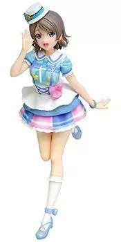 Wave Dream Tech Любовь в прямом эфире! Солнечный свет !! Ю Ватанабэ, твое сердце сияет? Вер. Готовая фигурка из окрашенного ПВХ в масштабе 1/8