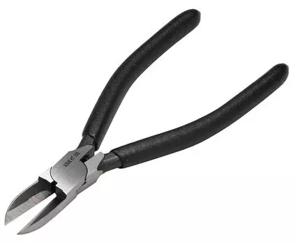 Wave Hobby Tool Series HG Длинные лезвия щипцы Пластиковая модель щипцы [плоского типа] HT-393 чёрный