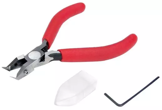 Wave Hobby Tool Series HG Тонкие кусачки с изогнутым наконечником Тип Gate Пластиковая модель инструмента (Для резки) ХТ-490