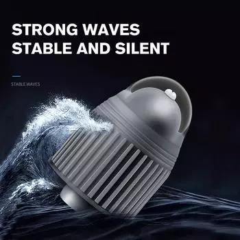 Wave Maker с вращающейся головкой насоса для аквариума, оксигенация, Wave Maker с автоматическим вращением на 360° и созданием волн для аквариума, пруда, аквариума