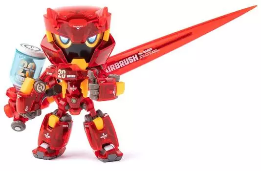 Wave Nuclear Seijizo HEATS BOY Height 90mm PVC movable figure approx. Non-scale (some ABS, die-cast)