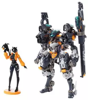 Wave Nuclear Seijizo ROBOT BUILD AUTONINE Nine Denki Универсальный цвет Высота 140 мм ABS подвижная фигурка RB-14 Ver. приблизительно. Немасштабируемый (частично ПВХ)