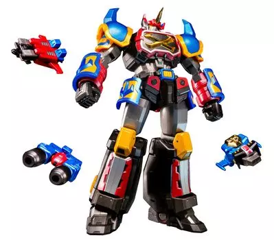 Wave Sengoku Majin Goshogun First Limited Edition Height 180mm Painted Completed Action Figure KM161 approx. Non-scale