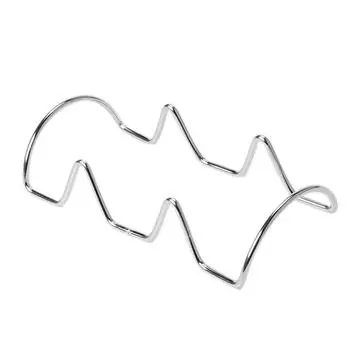 Wave Shape Stainless Steel Taco Holders Mexican Food Rack Shell 2-3Hard Shells