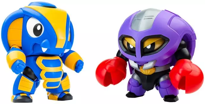 Wave Tachibanako Kogyo QOSMOS Series Kabutac Koblander Ganiran Set NON Scale Общая высота 10 см Пластиковая модель Сборочный комплект B-Robo и прибл.. Цветовая кодировка
