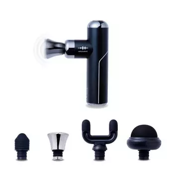 Wavewave Fascia Release Handy Mini Fascia 5 уровней сильной и быстрой 3100 мышц поставляется с 4 типами 1-летней Wave Wave Gun, Gun, Gun, Neck,