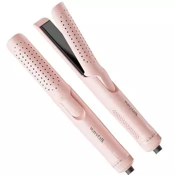 Wavytalk Airflow Styler 360° Охлаждающий воздух щипцы для завивки и выпрямления волос 2 в 1 розовый