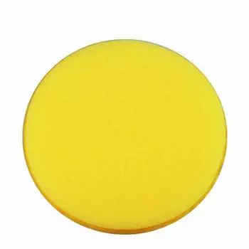 Waxing Yellow Cars Sponge Polishing Sponges Car Washing Tool Solid Durable Color