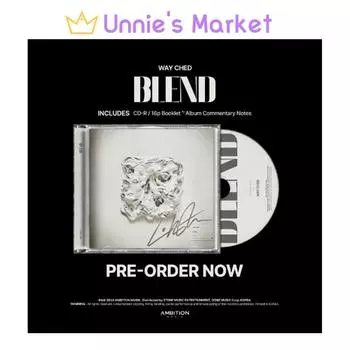 WAY CHED - Альбом BLEND + Бесплатный подарок 1EA